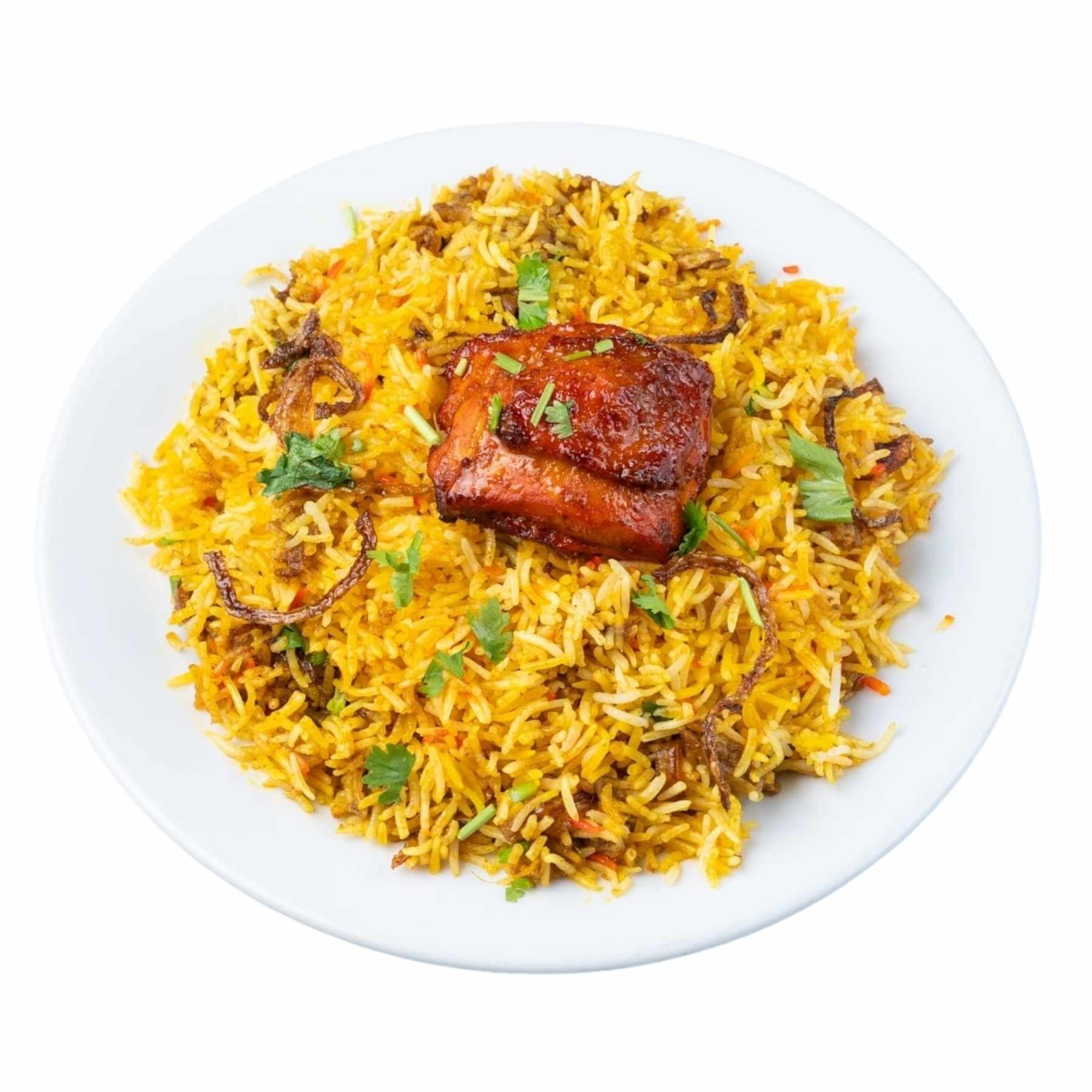 Biryani with chicken Tikka