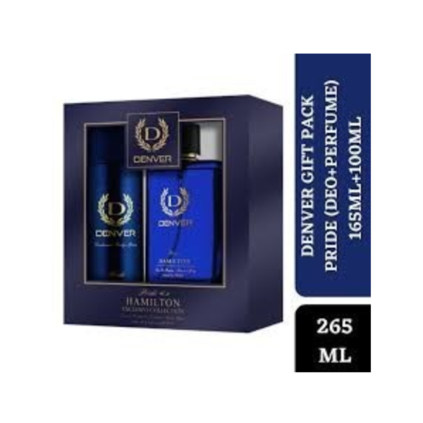 Denver Pride Gift Pack (DEO 165ML + PERFUME 100ML) | (  165ml + 100ml)