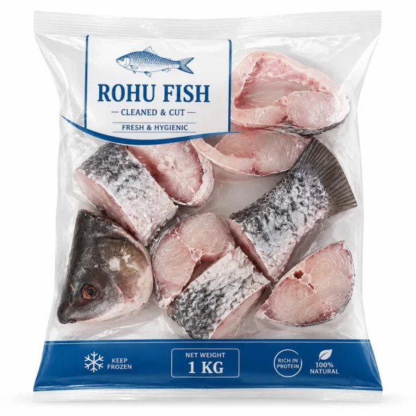 Rohu Fish Cut 1 kg