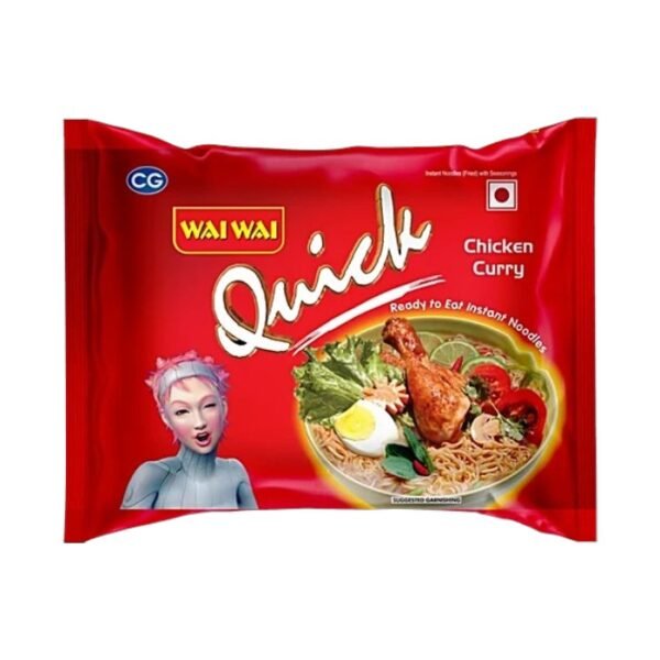 (Wai Wai) Quick Chicken Curry Flavor Noodles 70g