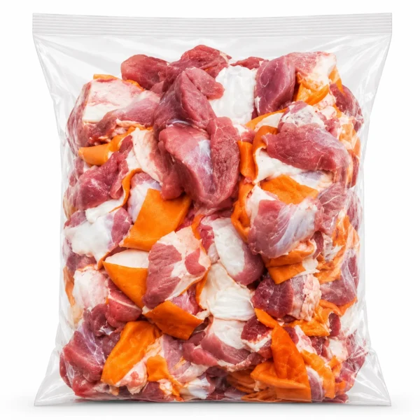 Fresh Mutton with Skin and Bone 1kg