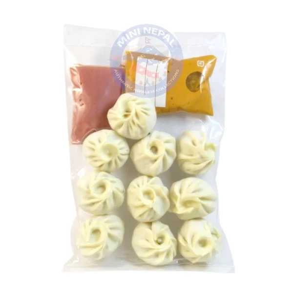 Chicken Momo with Achar 10 Pc