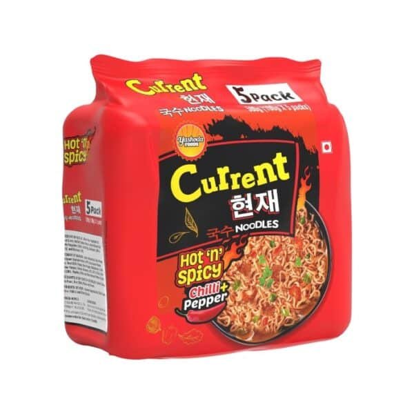Current Hot & Spicy Noodles 5 Packs