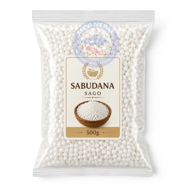 Sabudana 500gm (साबुदाना ५०० ग्राम )
